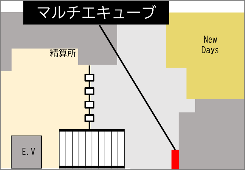 ロッカー 与野駅 改札外 改札前の画像1