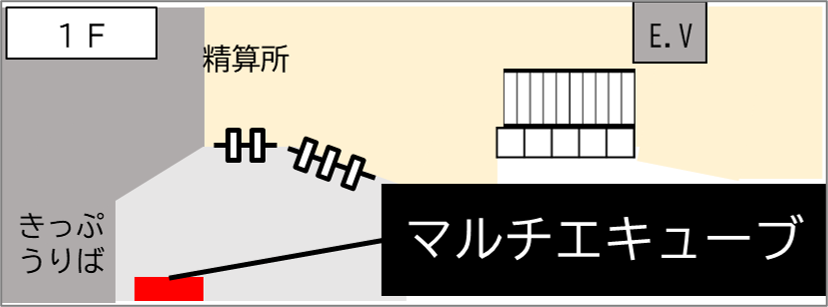 ロッカー 大磯駅 改札外 券売機横の画像1