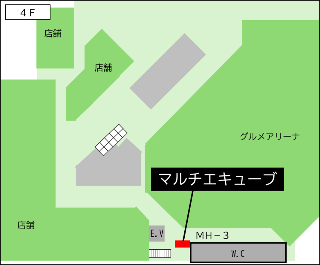 ロッカー イオンモール仙台上杉駅 イオンモール仙台上杉 4階(屋内)の画像1