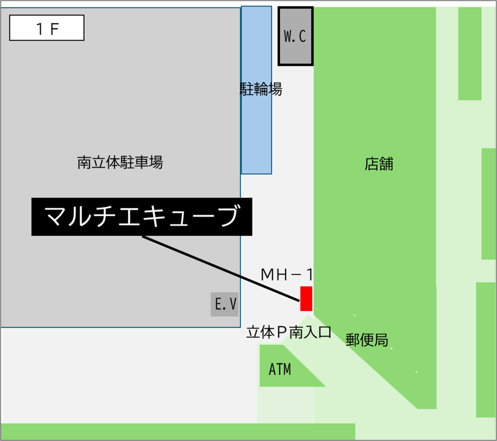 ロッカー イオンモール仙台上杉駅 イオンモール仙台上杉 1階(屋外)の画像1