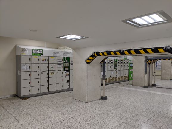 ロッカー 上野駅 改札外 不忍改札 改札付近 | 台東区のコインロッカー
